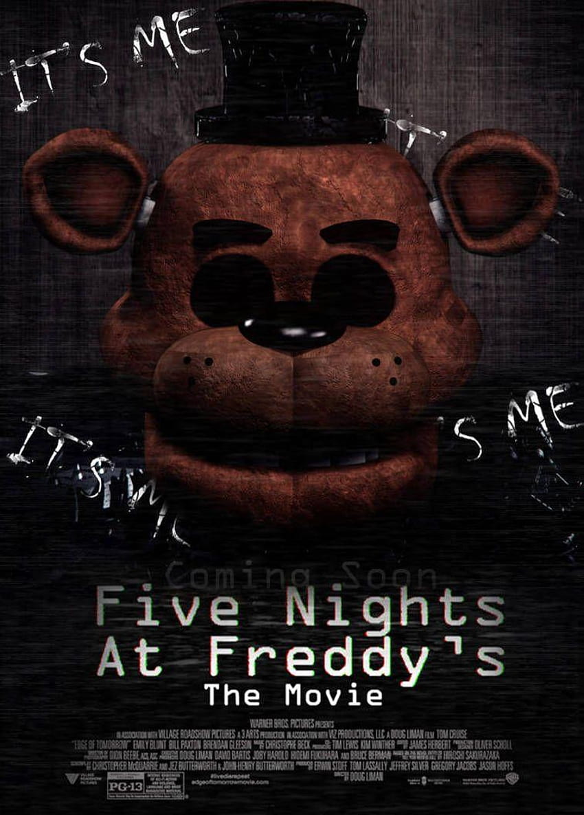 Five Nights at Freddy's El póster de la película, fnaf ar fondo de pantalla del teléfono