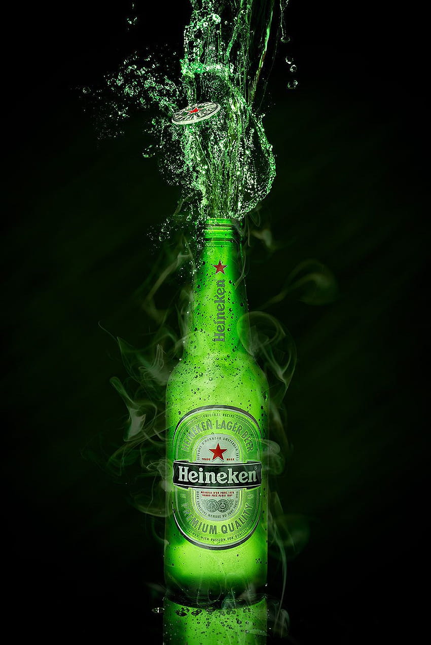 Cooles Bier, Heineken-Bier HD-Handy-Hintergrundbild