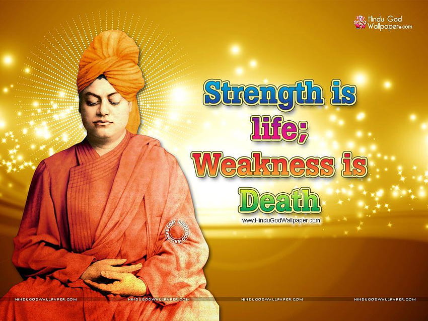 Life Swami Vivekananda, 3d das melhores citações de vivekananda papel de parede HD