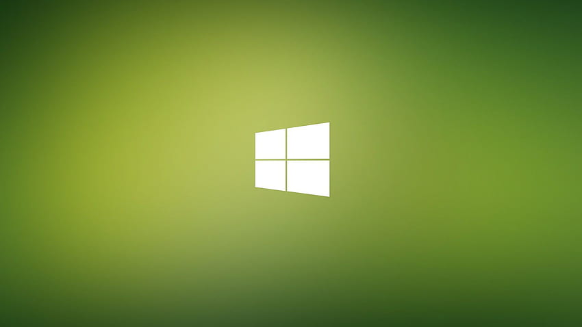 finestra, Microsoft Windows, anniversario di Windows 10, Windows10, sfondi verdi / e mobili, Windows 10 verde Sfondo HD