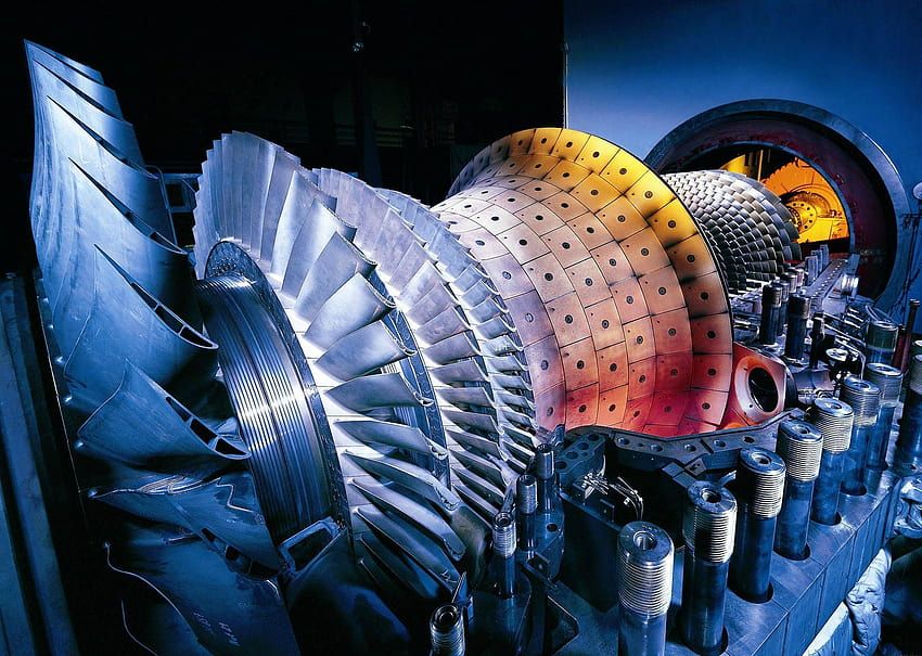 Siemens Gas Turbine [2157x1535], motore aeronautico Sfondo HD