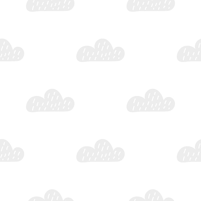 Kind niedlich Baby Doodle Wolken nahtlose Muster im skandinavischen Stil. Vektor handgezeichnete Kinder, Urlaub 2144138, süße Wolken HD-Handy-Hintergrundbild