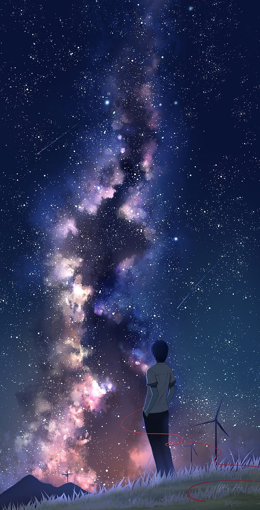Ghim của justin luntao trên Art, el mejor anime de galaxias fondo de pantalla del teléfono