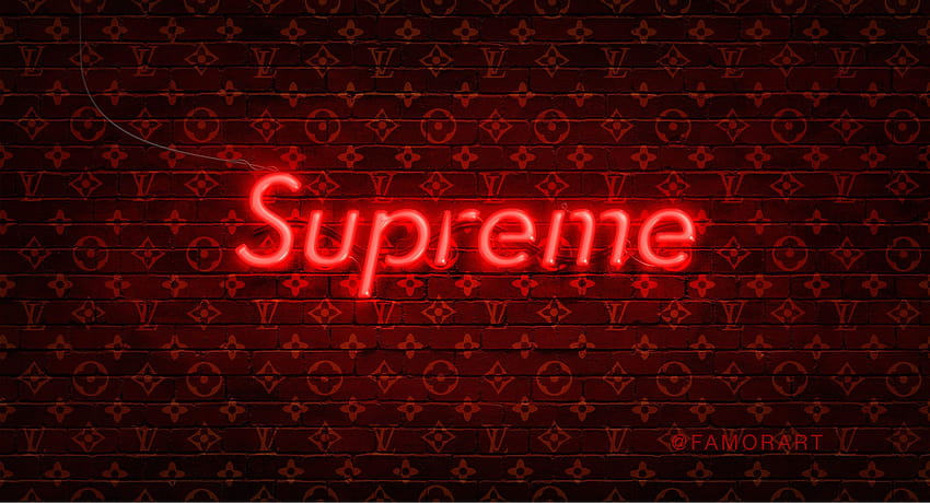 Gucci Supreme posted by Ethan Thompson, gucci and louis vuitton HD