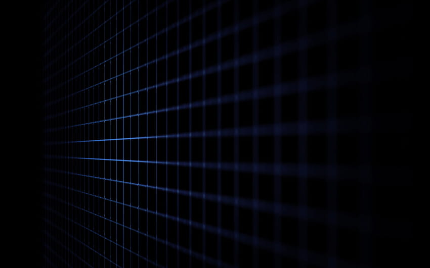 Dark , Blue lines, Grid lines, backgrounds, pattern, full frame • For You For & Mobile, blue pattern lines HD wallpaper