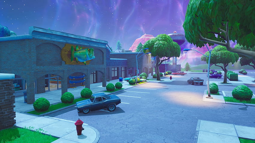 Fortnite v10.10 Map Changes: The Return of Retail Row & More HD wallpaper