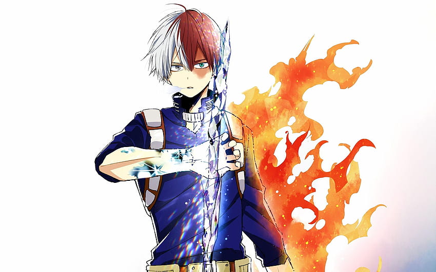 Shouto Todoroki, Anime, My Hero Academia HD wallpaper | Pxfuel