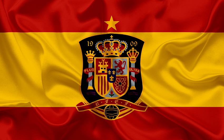 Национален отбор по футбол на Испания, лого на Испания HD тапет