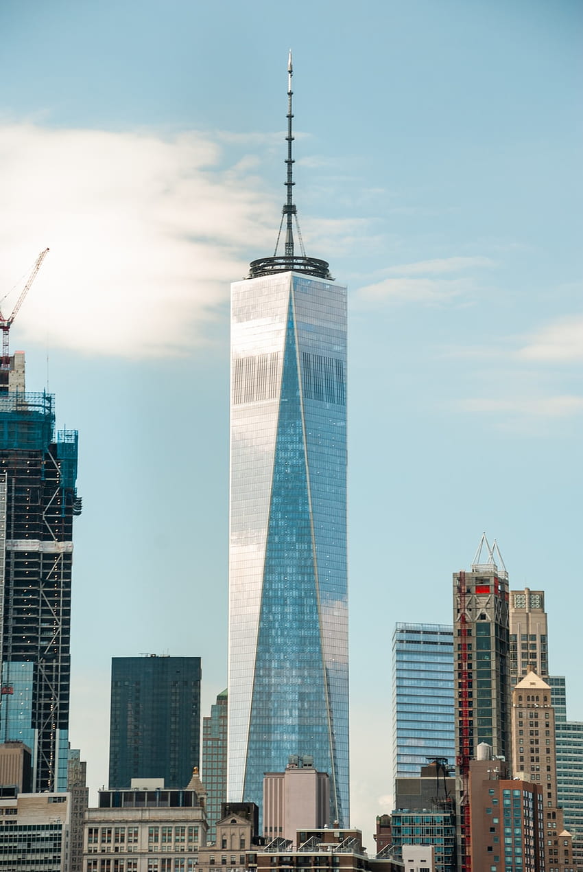 50 One World Trade Center, centre HD phone wallpaper