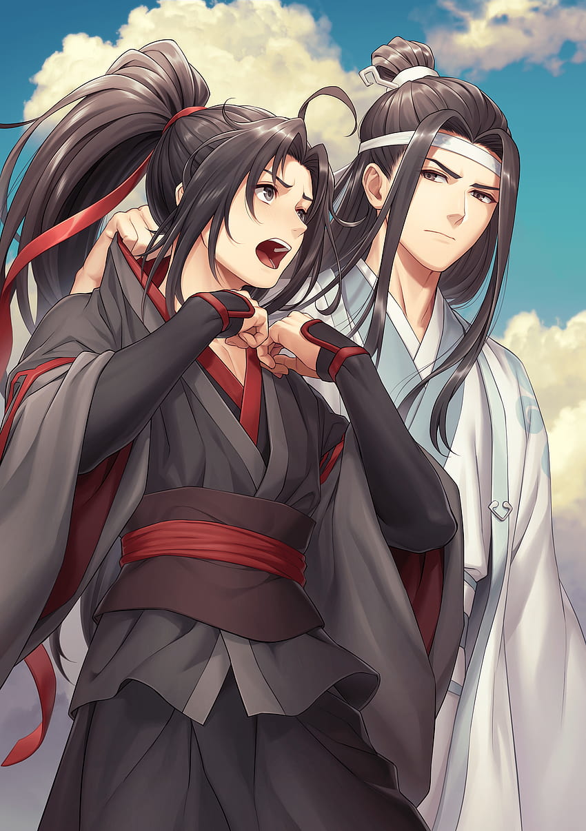 Lan Wangji & Wei Wuxian Mo Dao Zu Shi Dakimakura Anime Body Pillow Case  811070 Male Tied up – Dakiheaven.com