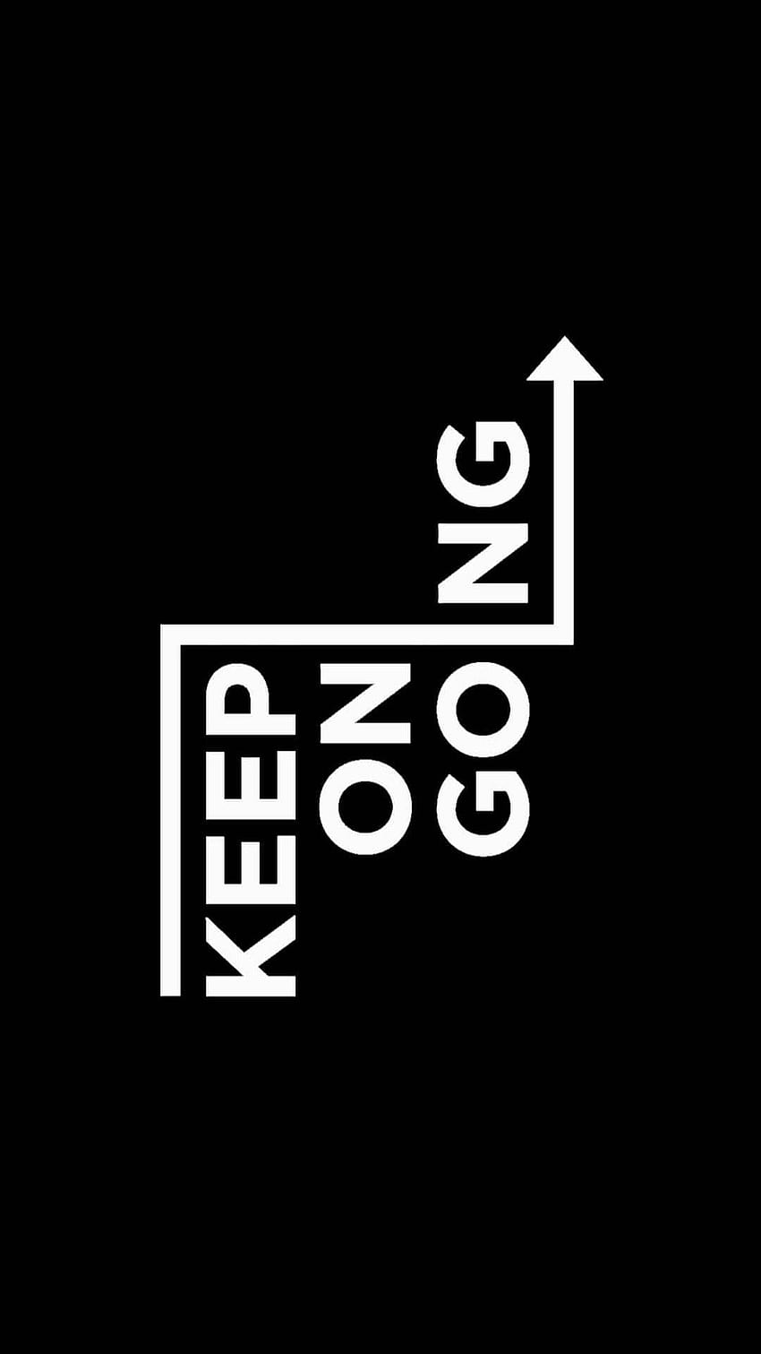 Keep on going, iphone motivation HD phone wallpaper