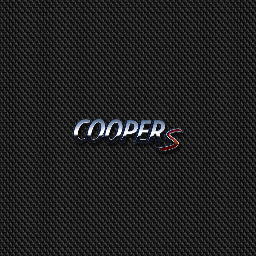 Mini Cooper S Carbon by bruceiras, mini cooper logo HD phone wallpaper