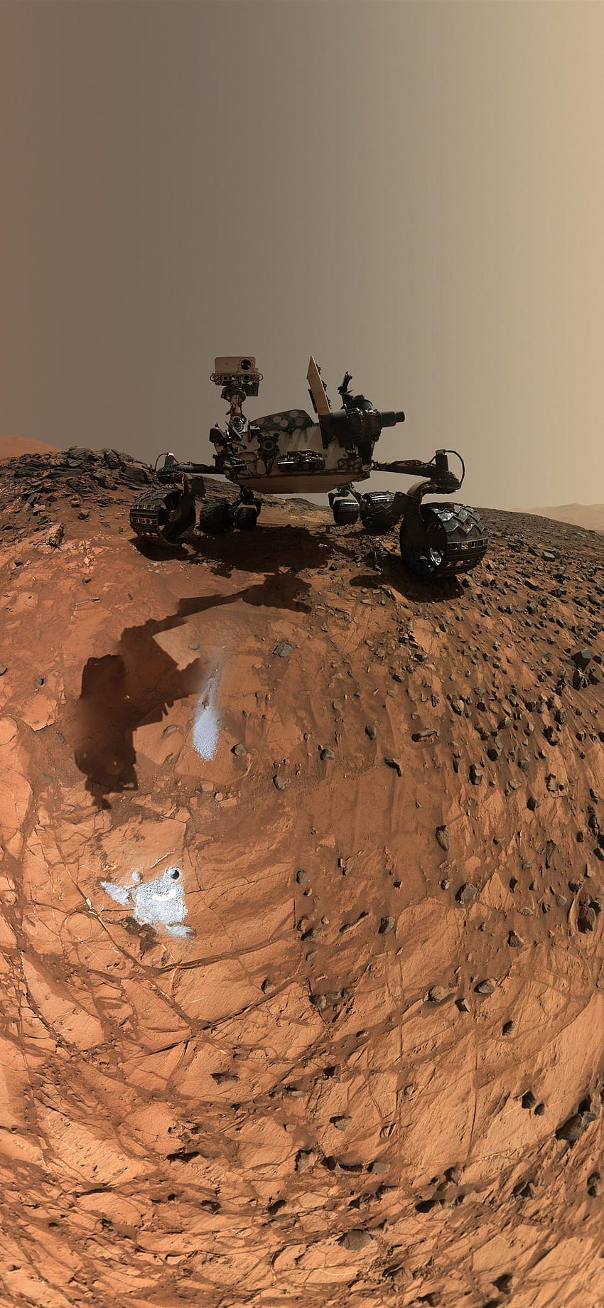 火星、好奇心、岩、NASA 1242x2688 iPhone XS Max、 HD電話の壁紙