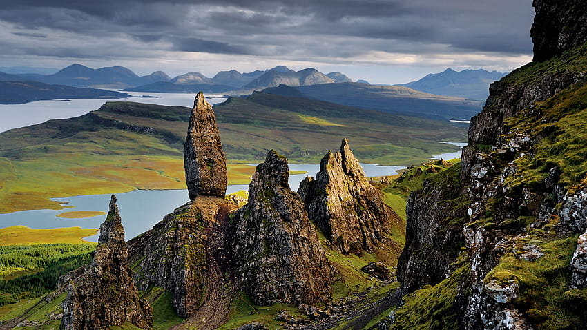 Basalt Pinnacles Scotland National Geographic [1600x1200] for your , Mobile & Tablet HD wallpaper