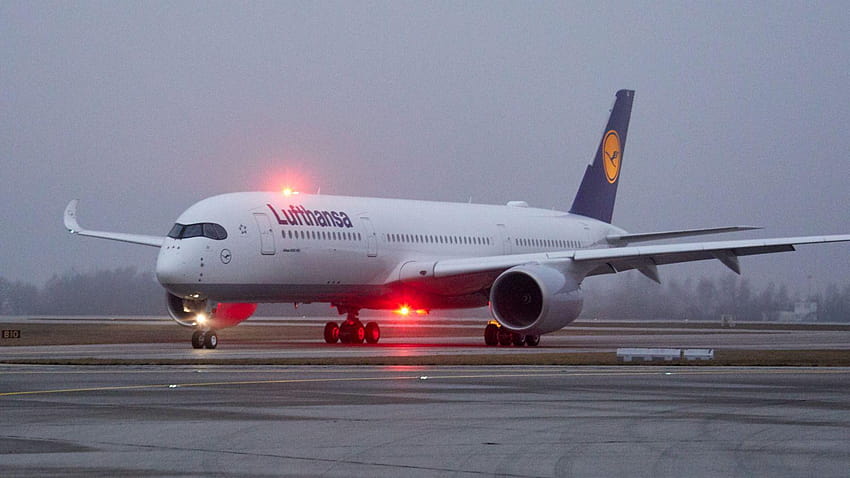 Lufthansa Group: Airbus A350 HD wallpaper