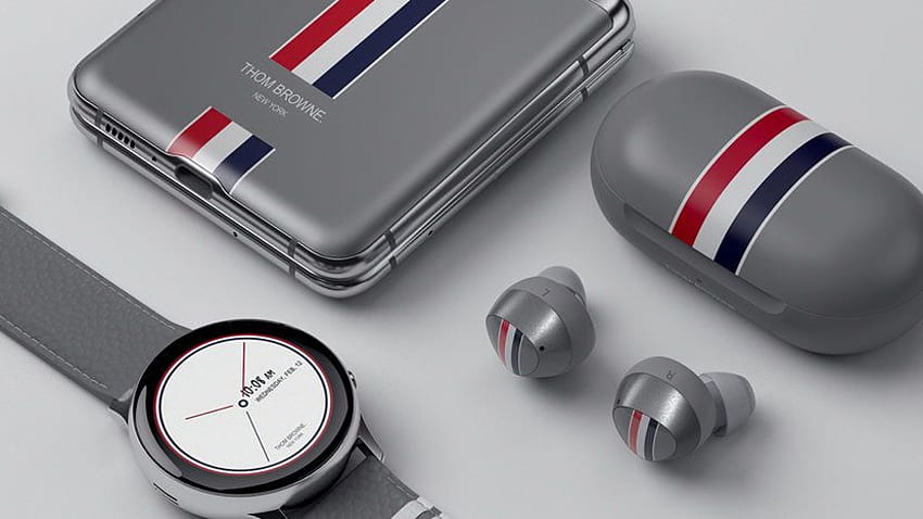 Samsung and Thom Browne collaborate on limited edition Galaxy Z Flip HD wallpaper
