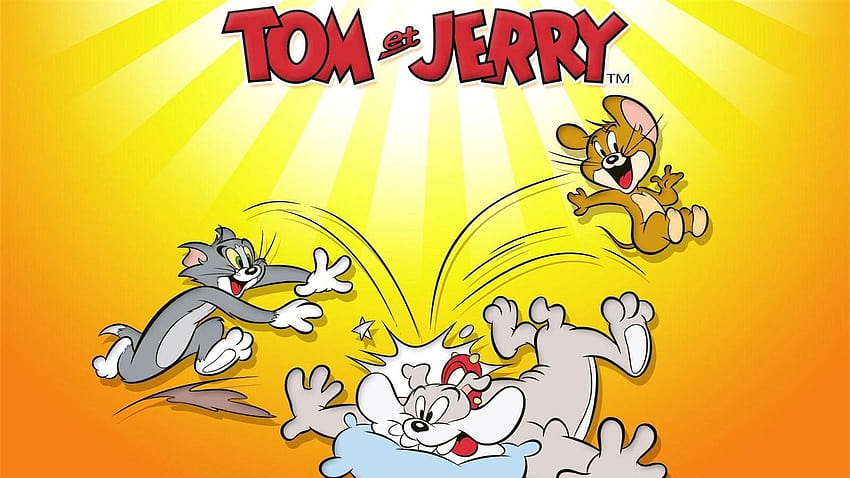Vintage Tom und Jerry Iphone HD-Hintergrundbild