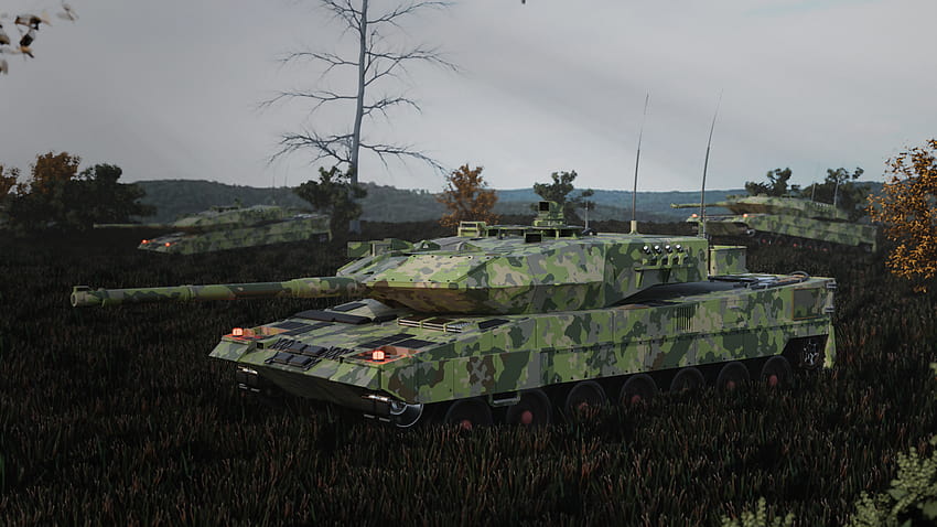 My Leopard 2A7 render HD wallpaper