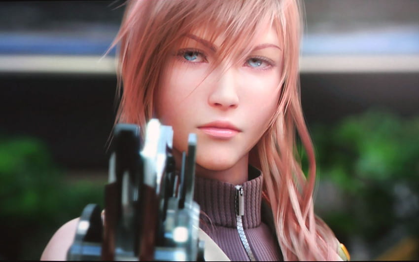 Final Fantasy, dziewczyny z bronią, Claire Farron, Final Fantasy XIII, Claire Lightning Farron Tapeta HD