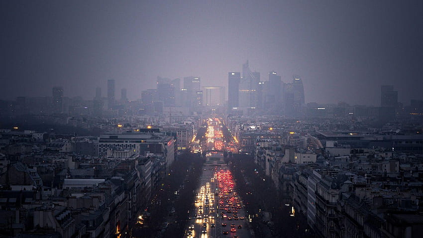 Lalu Lintas Pusat Kota Paris » FullWpp Wallpaper HD