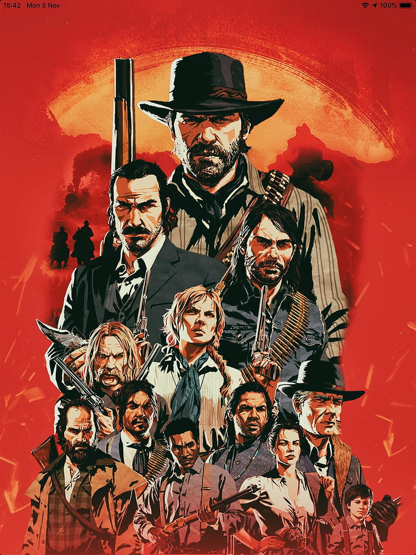 Really love this phone . : reddeadredemption2, red dead redemption 2 iphone HD phone wallpaper