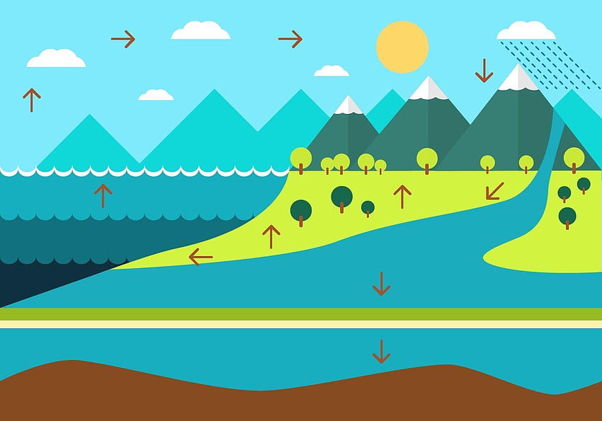 Water Cycle Poster Project HD wallpaper