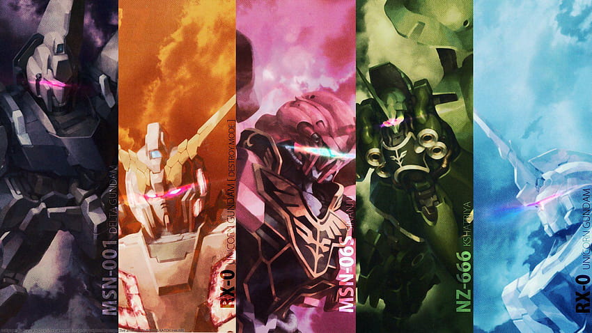 4 Mobile Suit Gundam Unicorn papel de parede HD