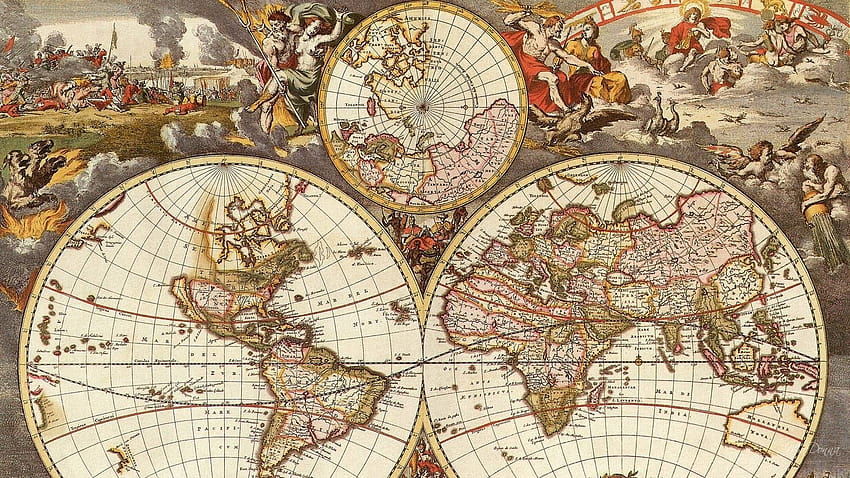 For > Vintage World Map Backgrounds Data, world atlas map computer HD wallpaper
