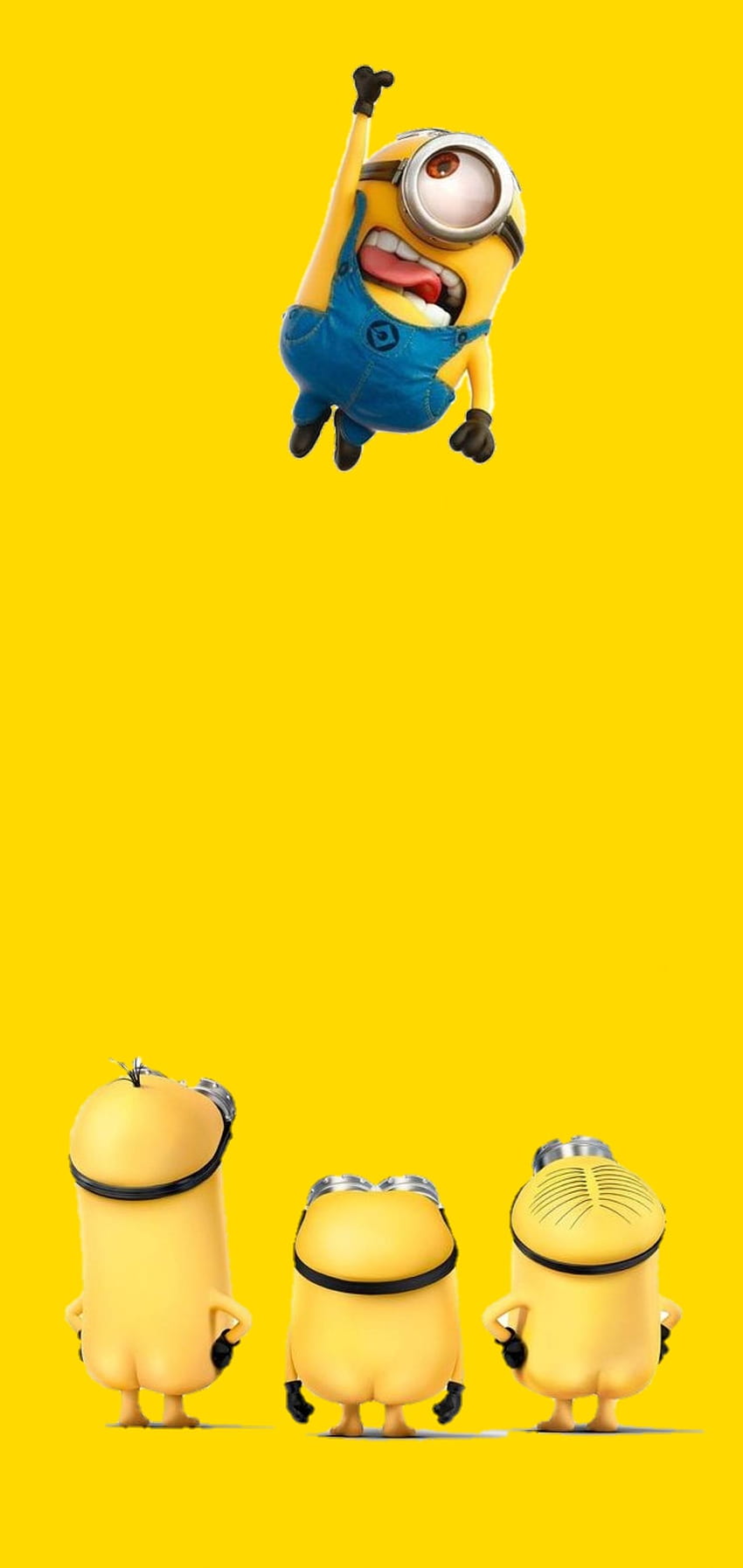 Hole Punch for Samsung Galaxy Note Series, amoled minion HD phone wallpaper