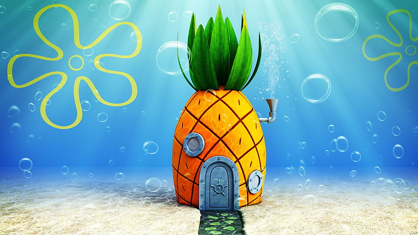Check out this @Behance project: “3D, spongebob pineapple HD wallpaper
