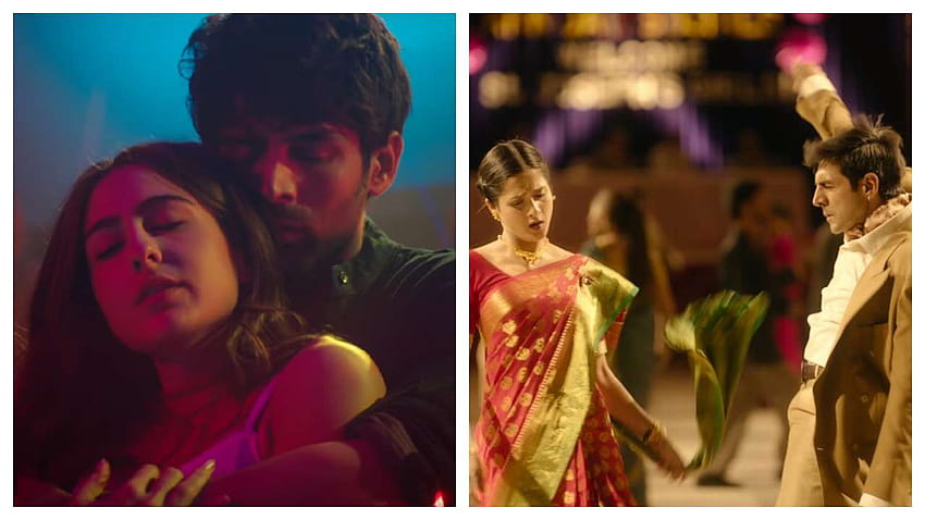 Love Aaj Kal 노래 Shayad: Arijit Singh이 Kartik Aaryan과 Sara Ali Khan을 멋지게 보이게 합니다. 동영상 보기 HD 월페이퍼