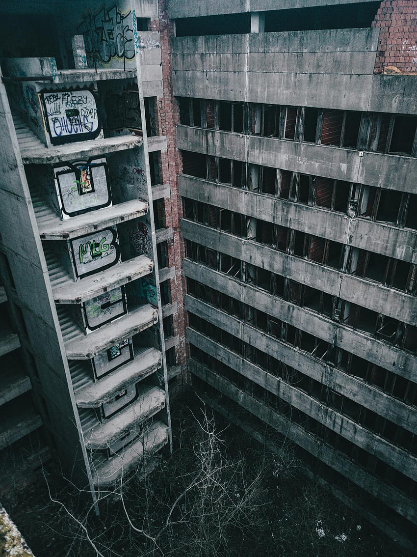 abandonedandurbex: Abandoned hospital in Brati… – Abandoned, molchat doma HD phone wallpaper