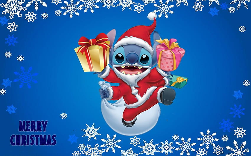 Lilo und Stitch Weihnachtshintergründe HD-Hintergrundbild