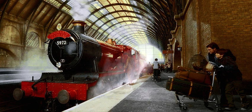 Hogwarts Express, kereta api Hogwarts Wallpaper HD