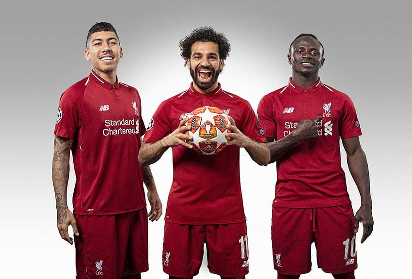 Jak Copa America i Afcon wpłyną na gwiazdę Liverpoolu, Salah Mane Firmino Tapeta HD