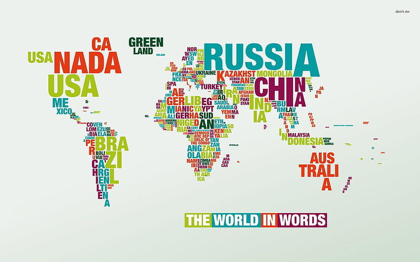 Dunia dalam kata-kata Wallpaper HD