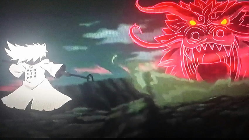 Night Guy vs The God of War Uchiha Madara, potężny facet vs Madara Tapeta HD