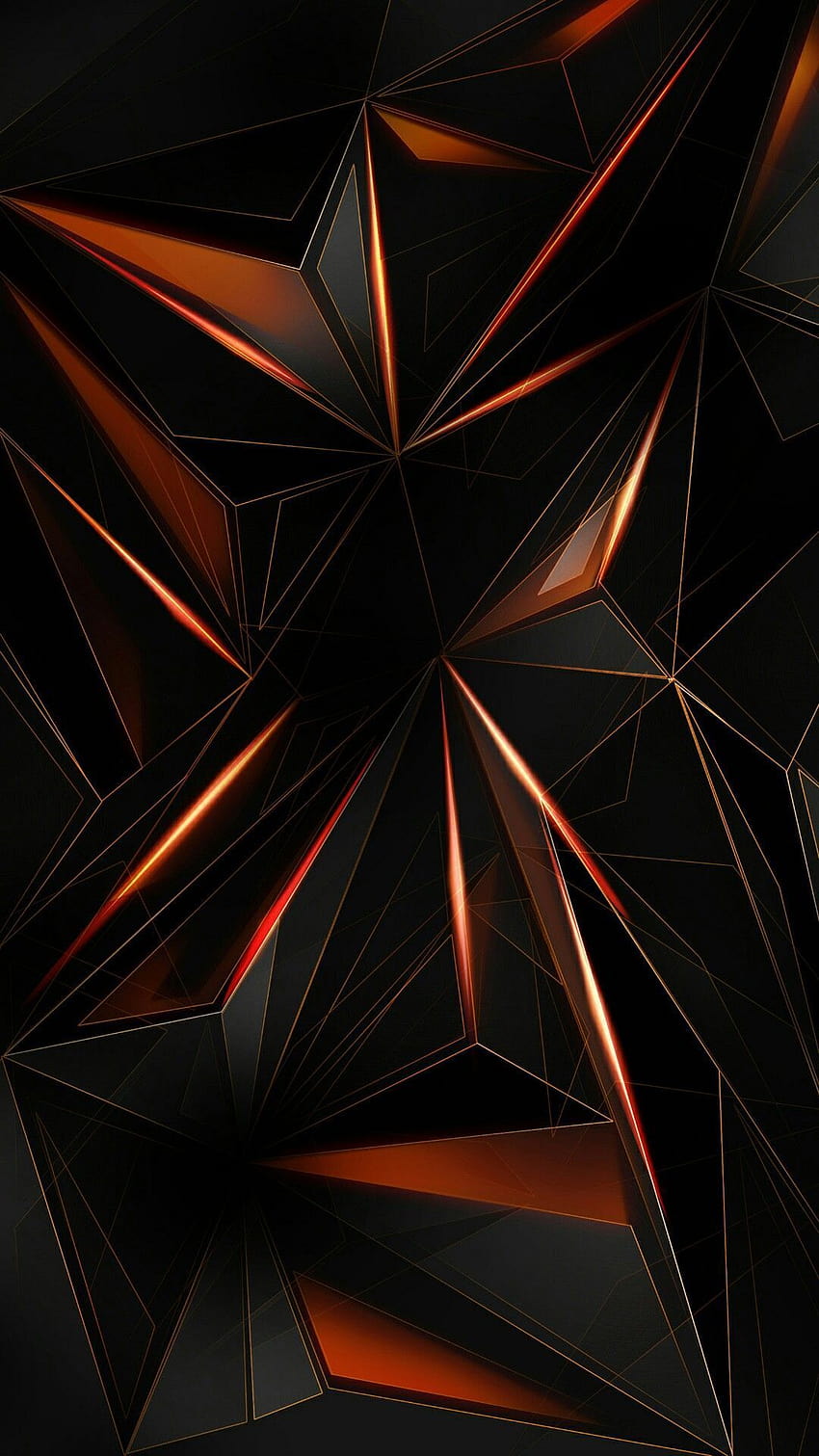 Black Orange Backgrounds em 2020, telefone preto e laranja Papel de parede de celular HD