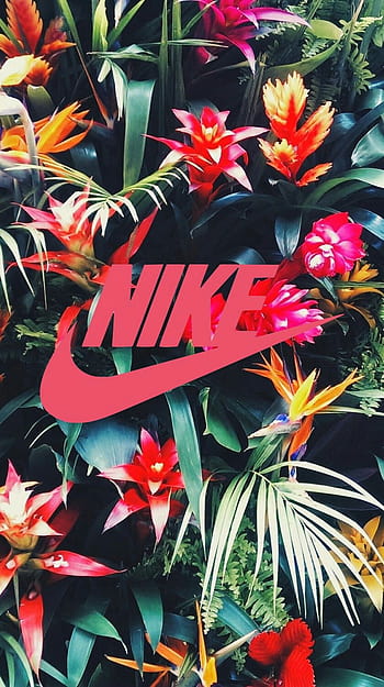 Floral shop nike wallpaper