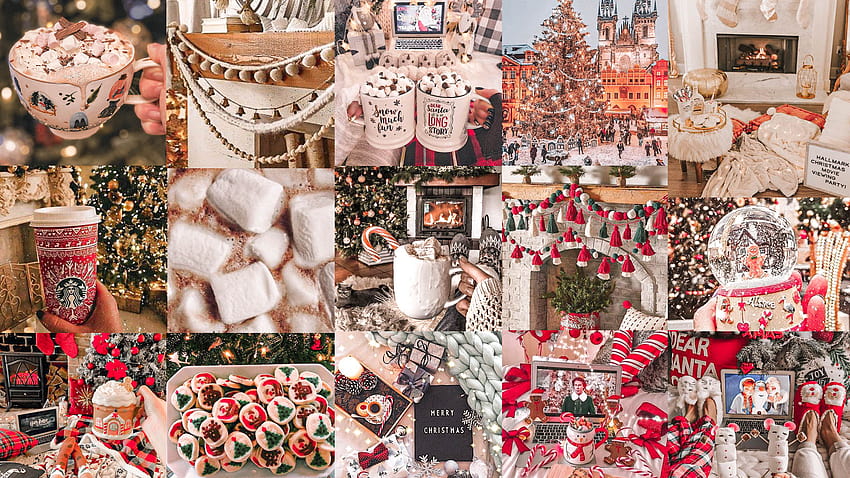 Christmas Collage Laptop Wallpapers  Wallpaper Cave