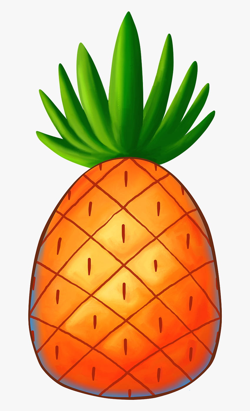 Spongebob ananas Png, przezroczysty rysunek, clipart Tapeta na telefon HD