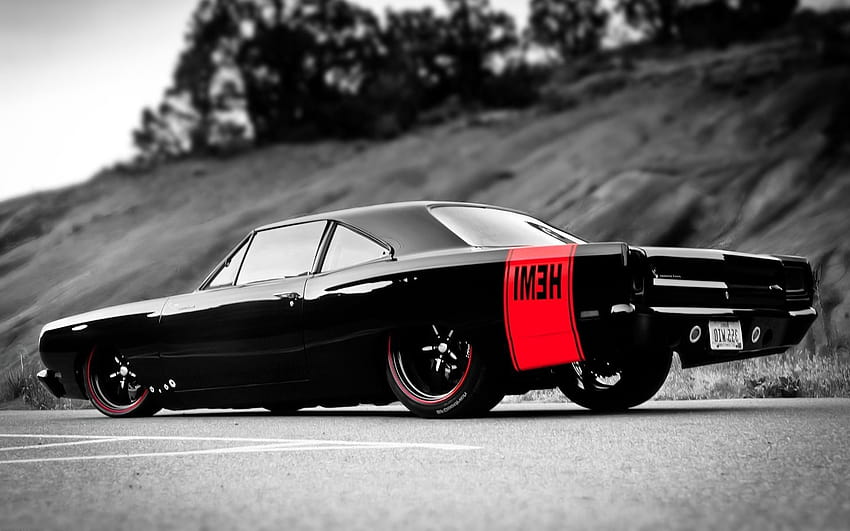 Old American Muscle Car, us supercars HD wallpaper