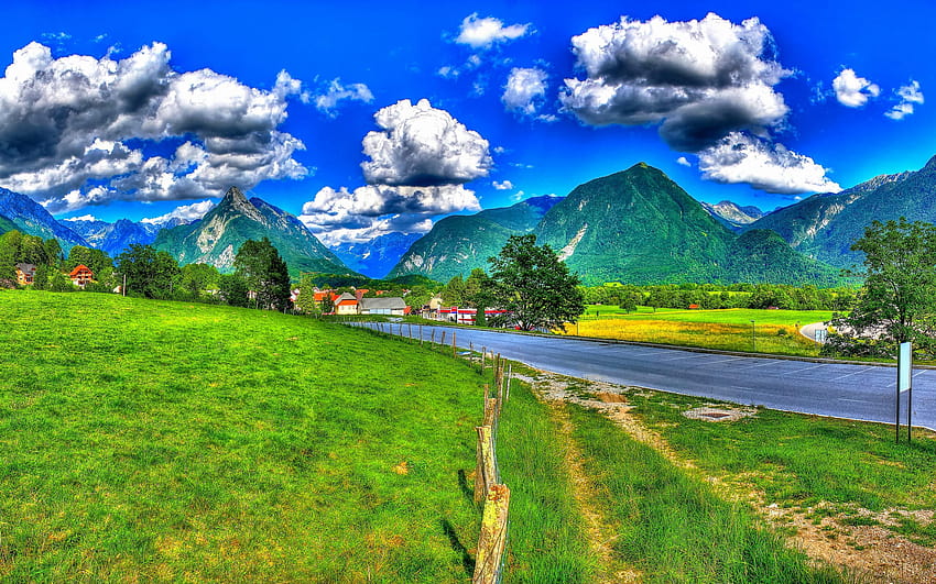 slovenian, nice scenery HD wallpaper