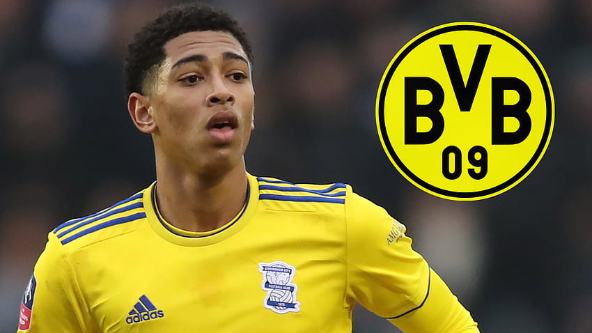 Jude Bellingham schließt Wechsel von Birmingham City zu Borussia Dortmund ab, Jude Bellingham Computer HD-Hintergrundbild