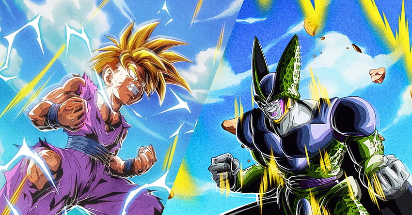Cell Dbz posted by Zoey Cunningham, goku vs cell HD wallpaper