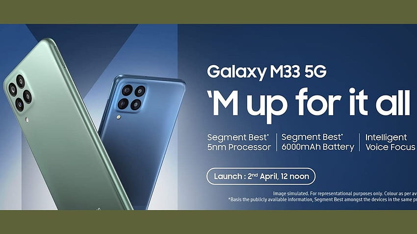 이 날짜에 Samsung Galaxy M33 5G가 인도에서 출시될 예정입니다. 기대할 사항은 다음과 같습니다. HD 월페이퍼