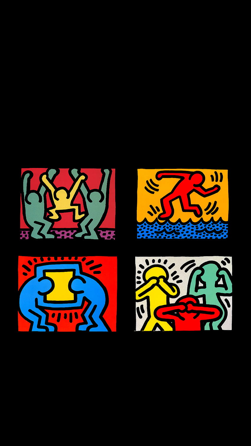 Keith Haring [1080x1920 ...reddit, keith haring phone HD phone wallpaper