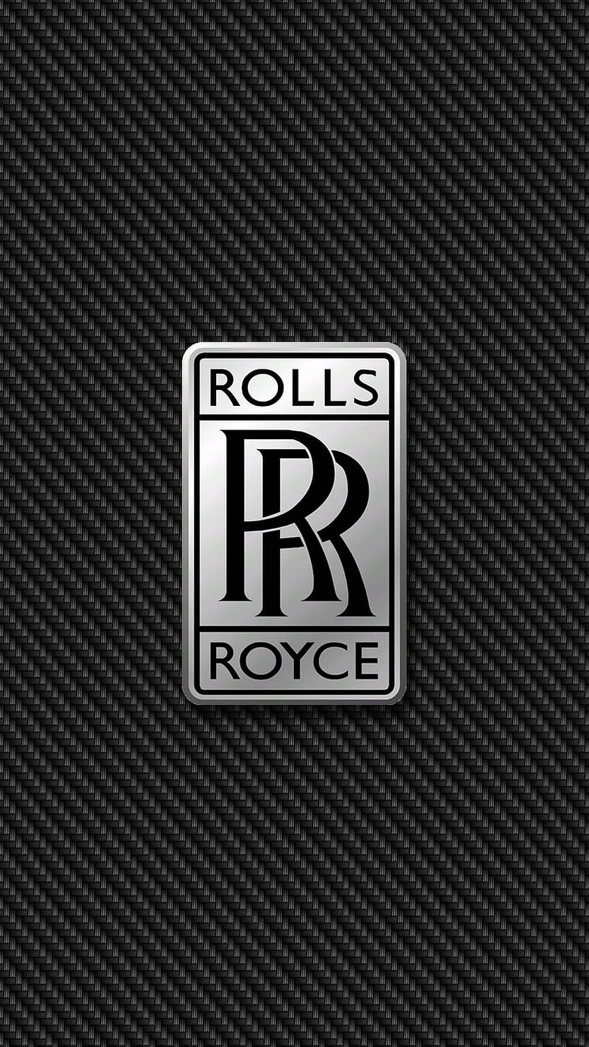 Rolls Royce Logo, rr logo HD phone wallpaper