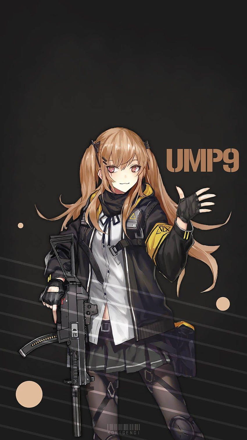 UMP45 v1 | Wallpaper Android ( Girls Frontline ) by AchzatrafScarlet on  DeviantArt