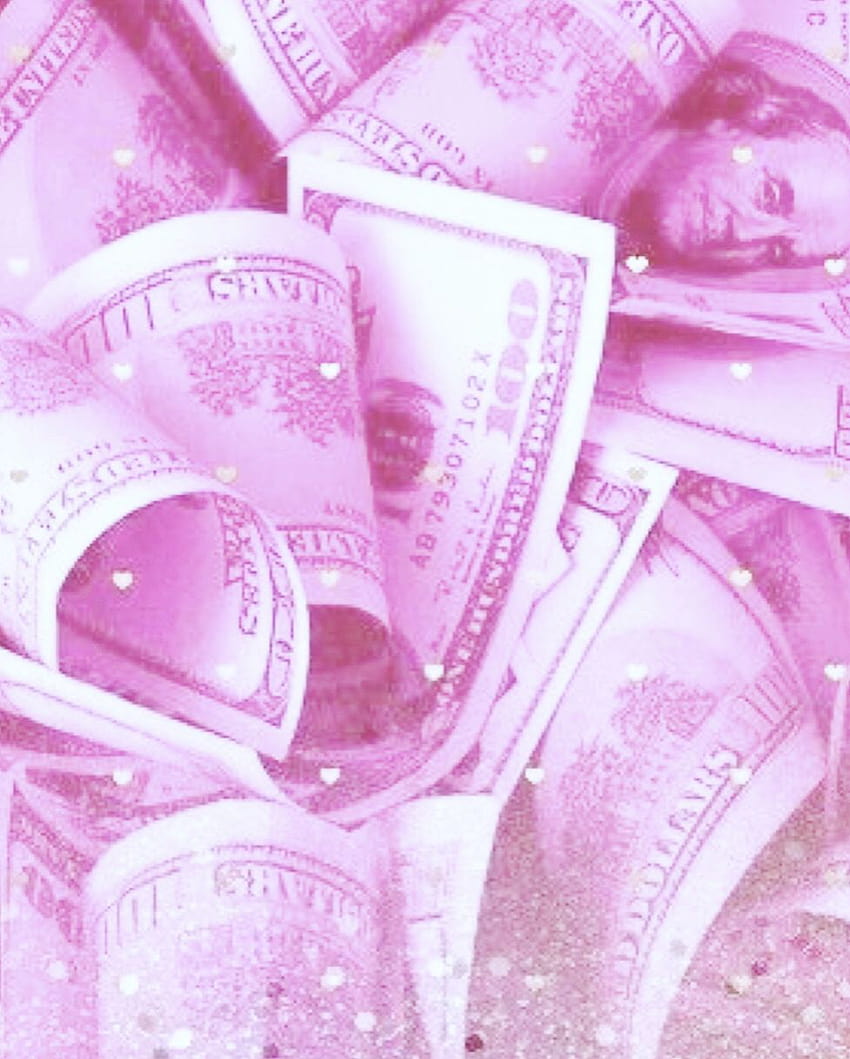 Venus-Mond-Tempel auf Achtergrond iphone, rosa Geld HD-Handy-Hintergrundbild